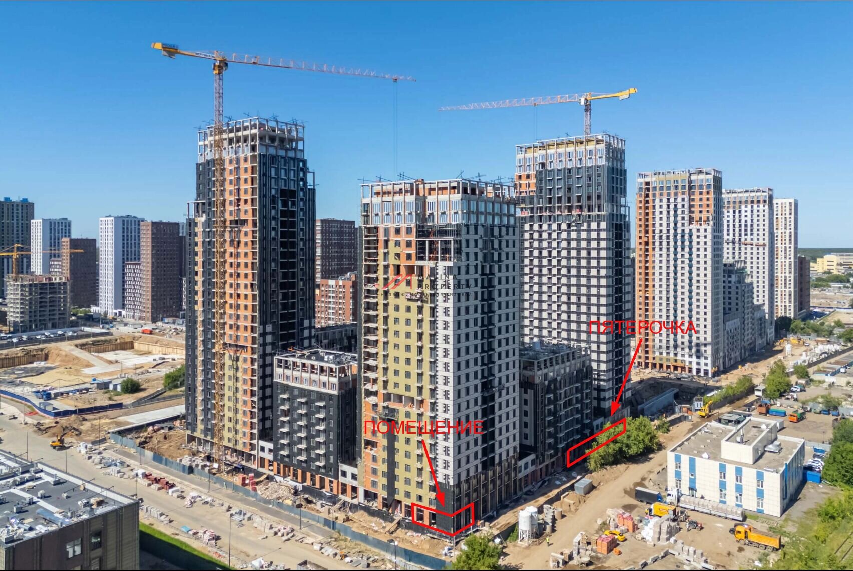 Продажа углового помещения в ЖК «Квартал Метроном»