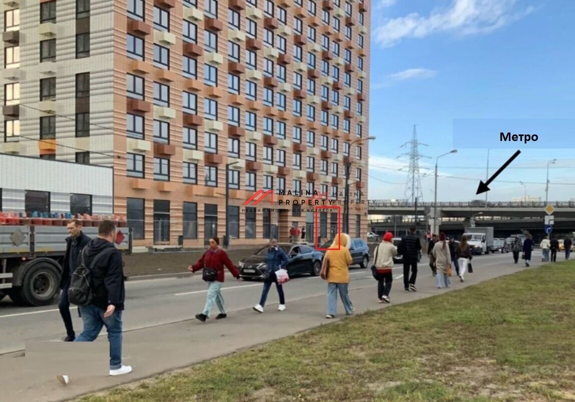 Аренда торгового помещения в ЖК "Амурский парк" 