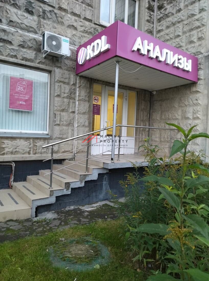 Продажа помещения с арендатором Медицинские анализы 