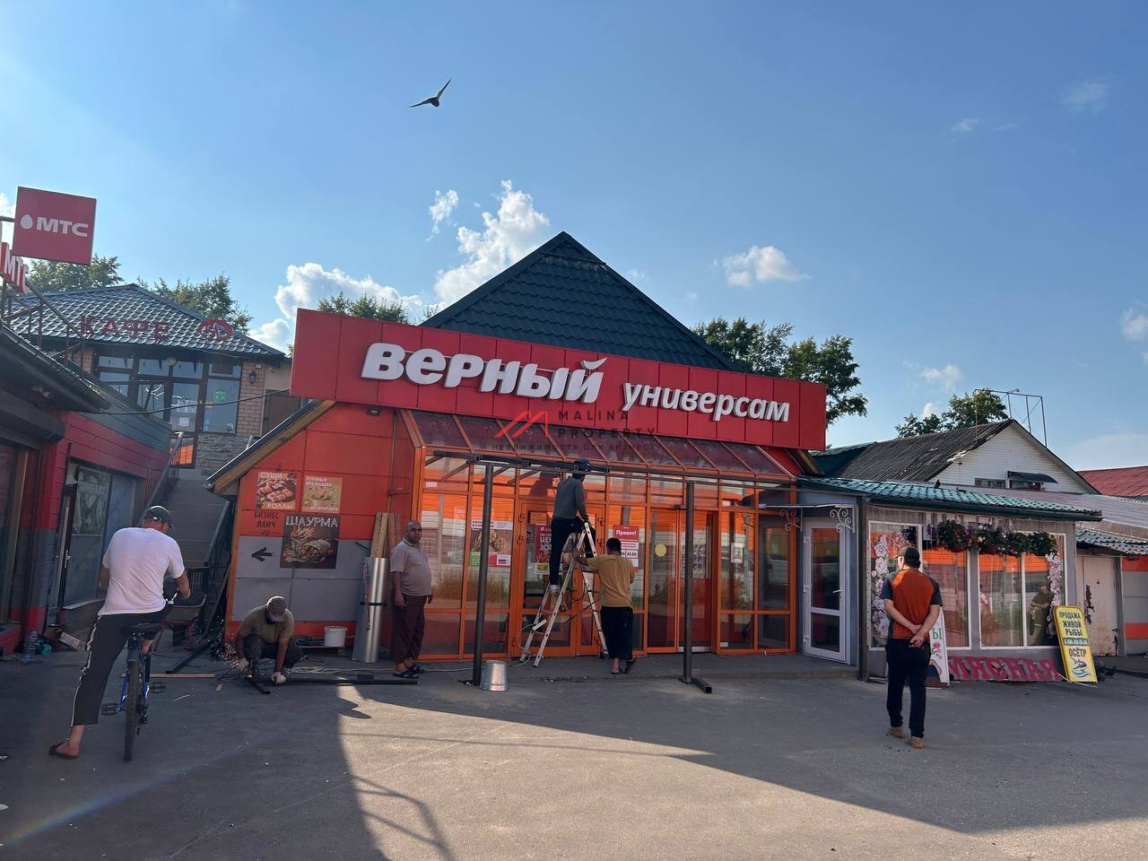 Продажа торгового здания с арендаторами