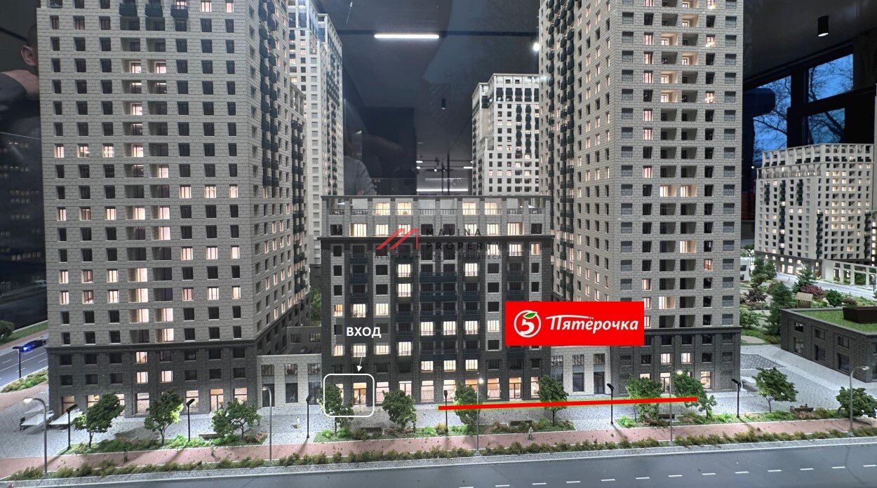 Продажа торгового помещения в ЖК "Метроном" 