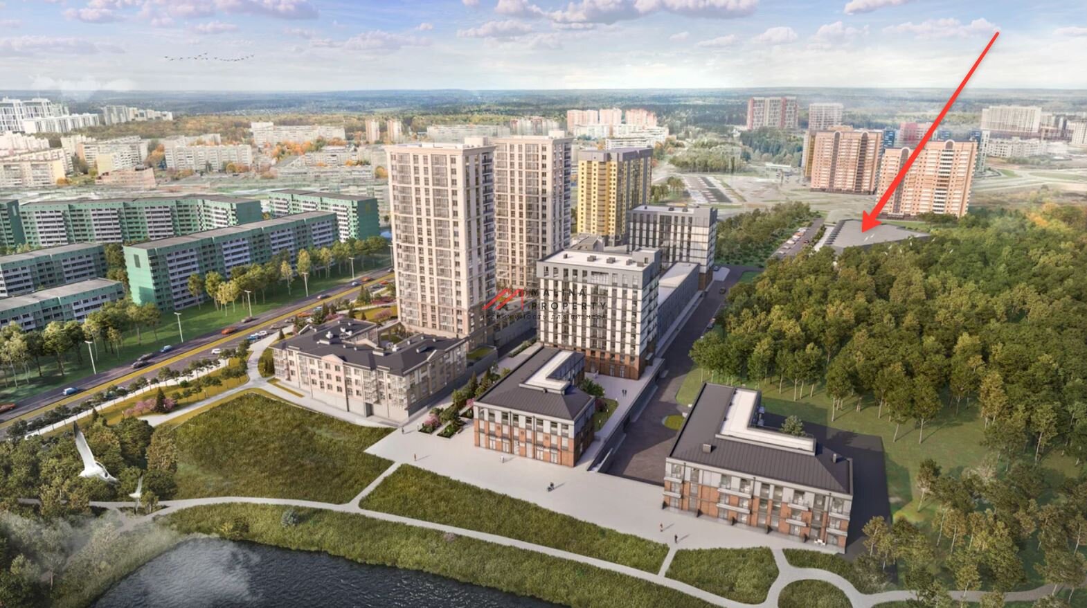 Продажа помещения под супермаркет в ТЦ в г. Обнинск
