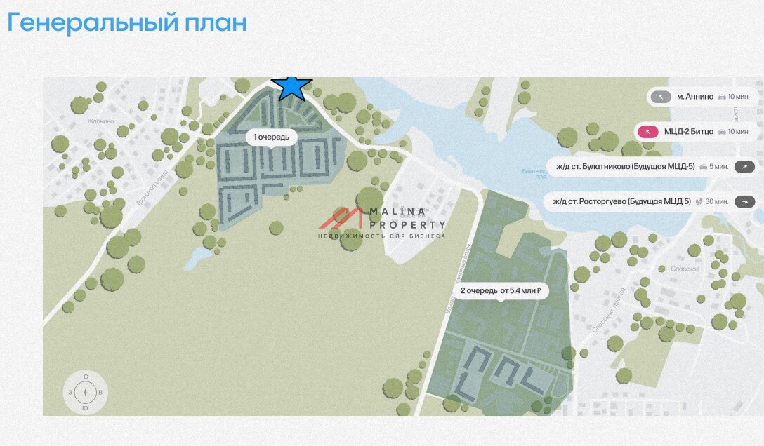 Продажа торгового здания с арендаторами в ЖК "Живописный" 