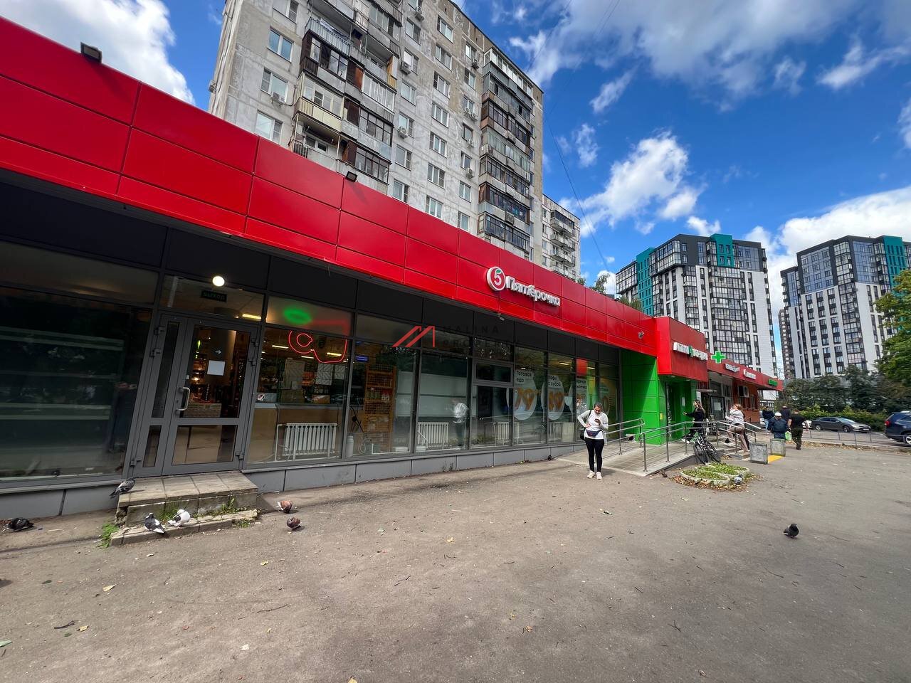 Продажа помещения с супермаркетом Пятерочка 