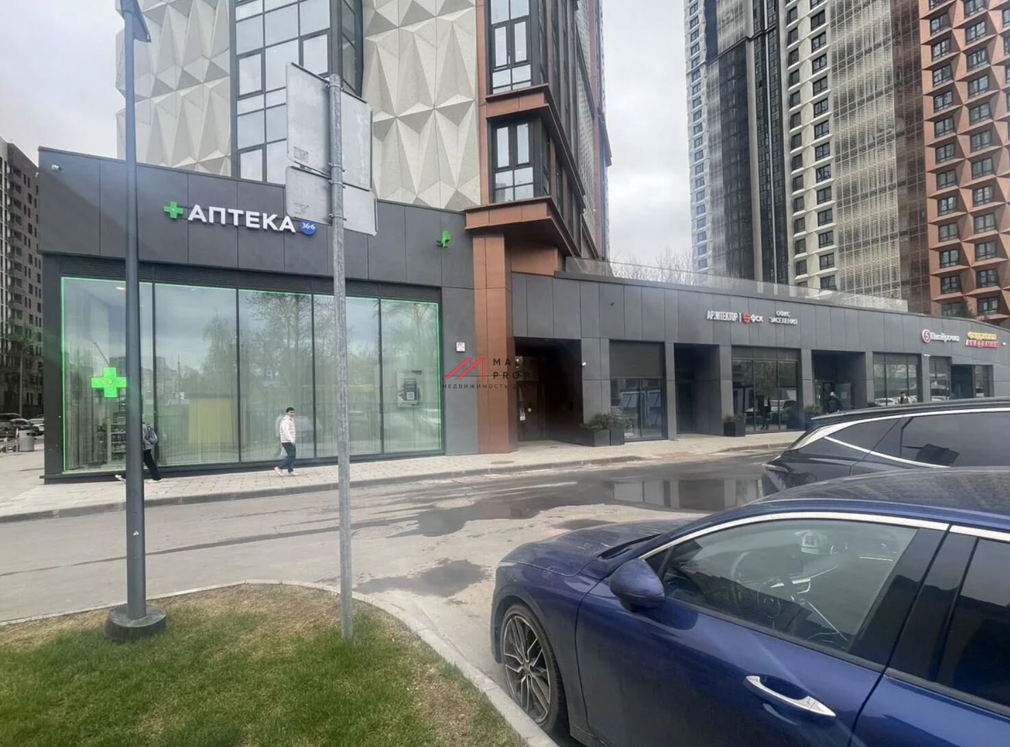 Аренда торгового помещения в ЖК "Арxитeктор"
