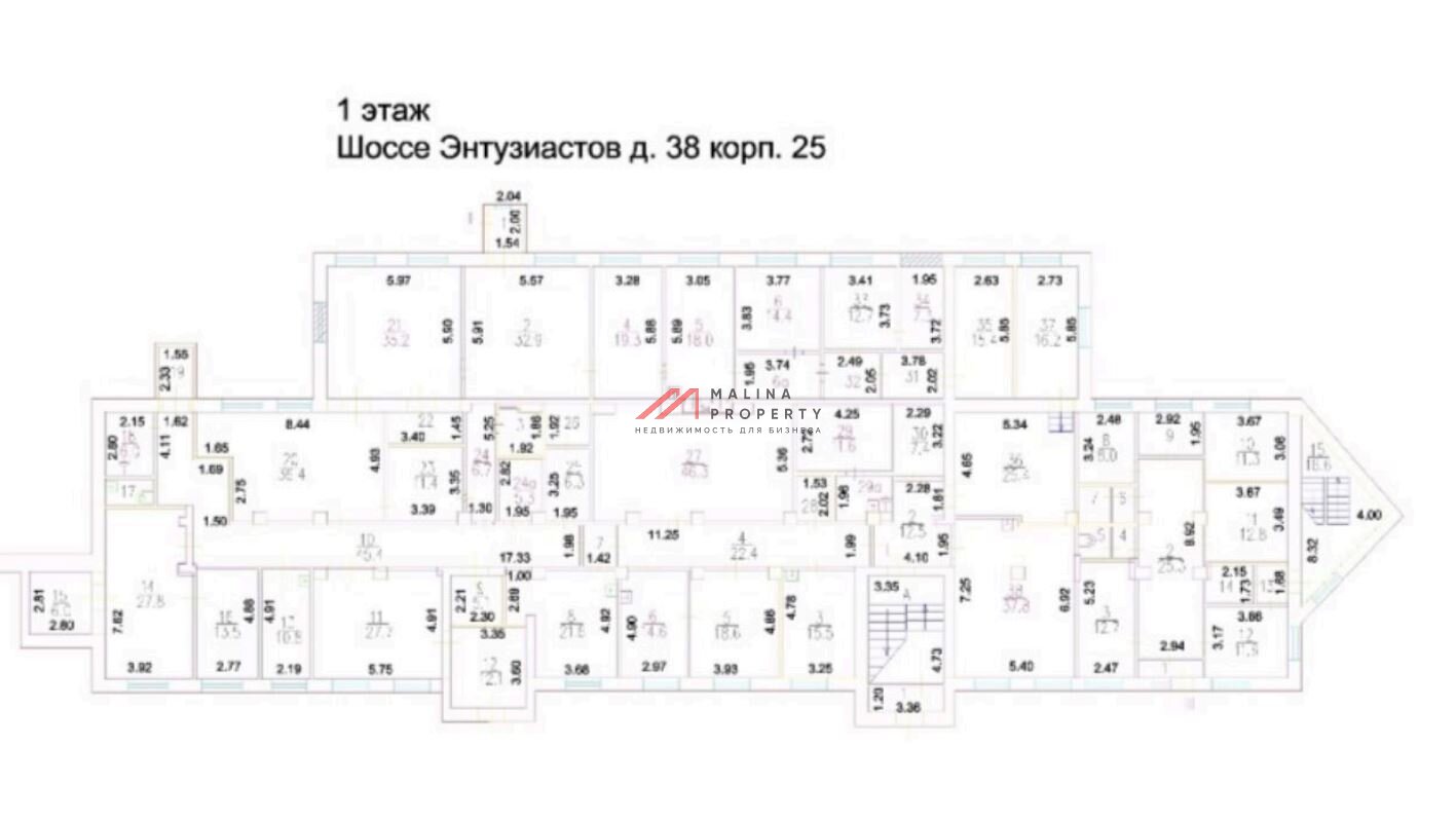 Продажа административного здания на Шоссе Энтузиастов
