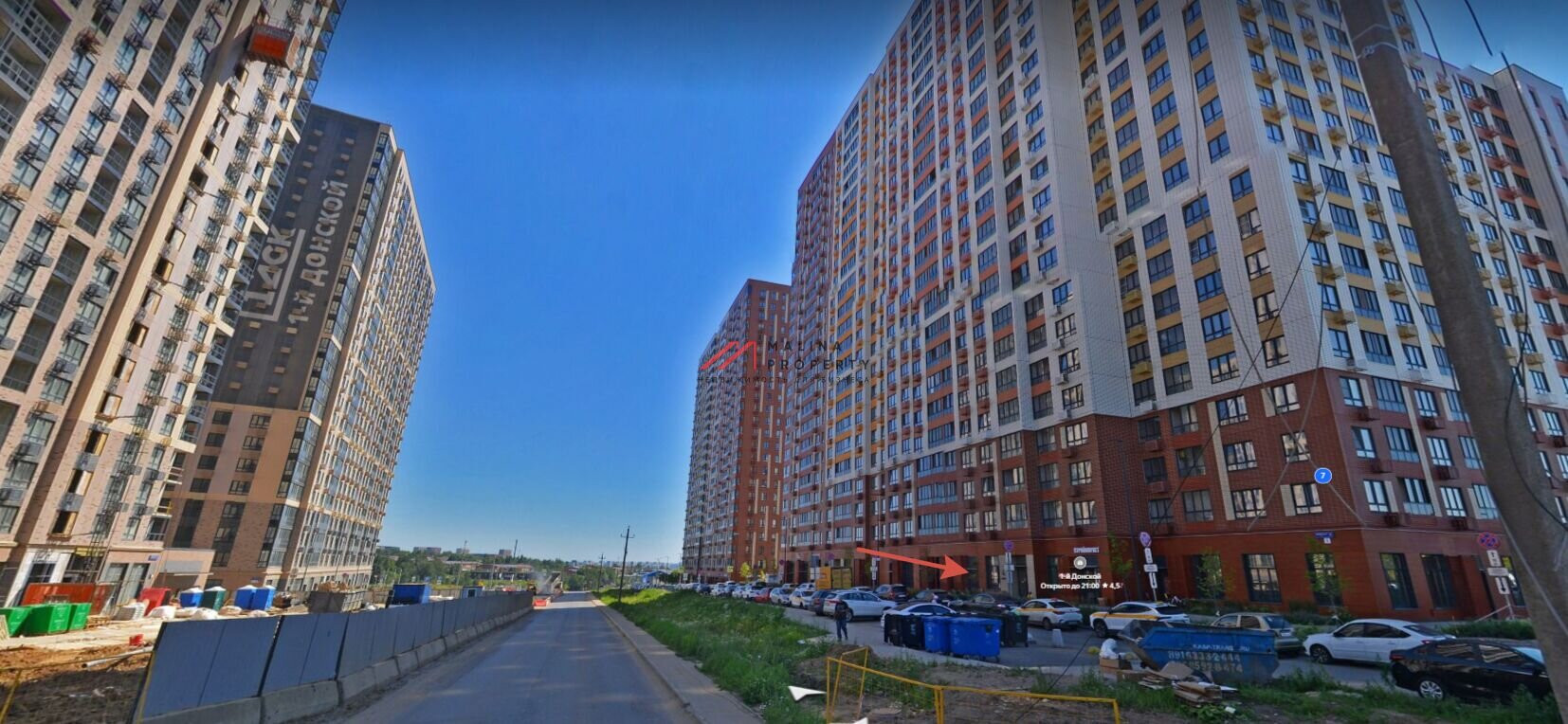 Продажа торгового помещения в ЖК "1-й Донской" 