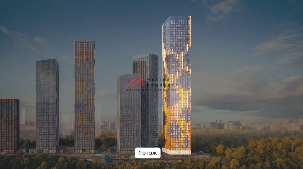Продажа помещения в жилом комплексе level Мичуринский