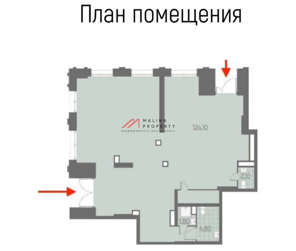 Аренда торгового помещения в ЖК "Дмитровское небо"
