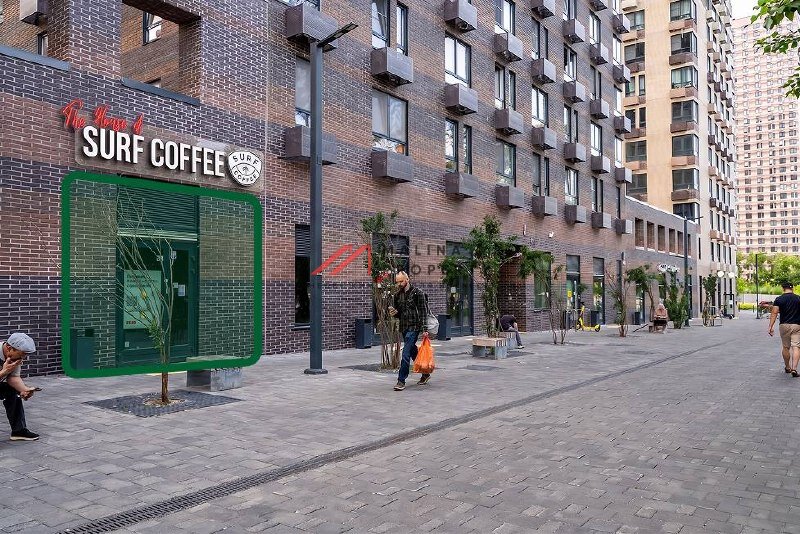 Продажа торгового помещения с арендатором Surf Coffee 