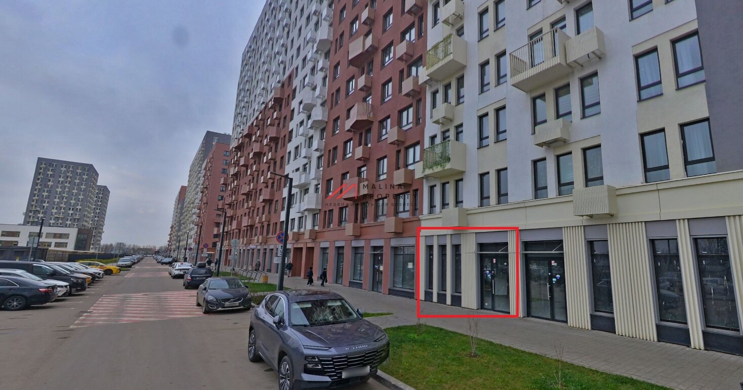 Аренда торгового помещения в ЖК "Горки парк" 