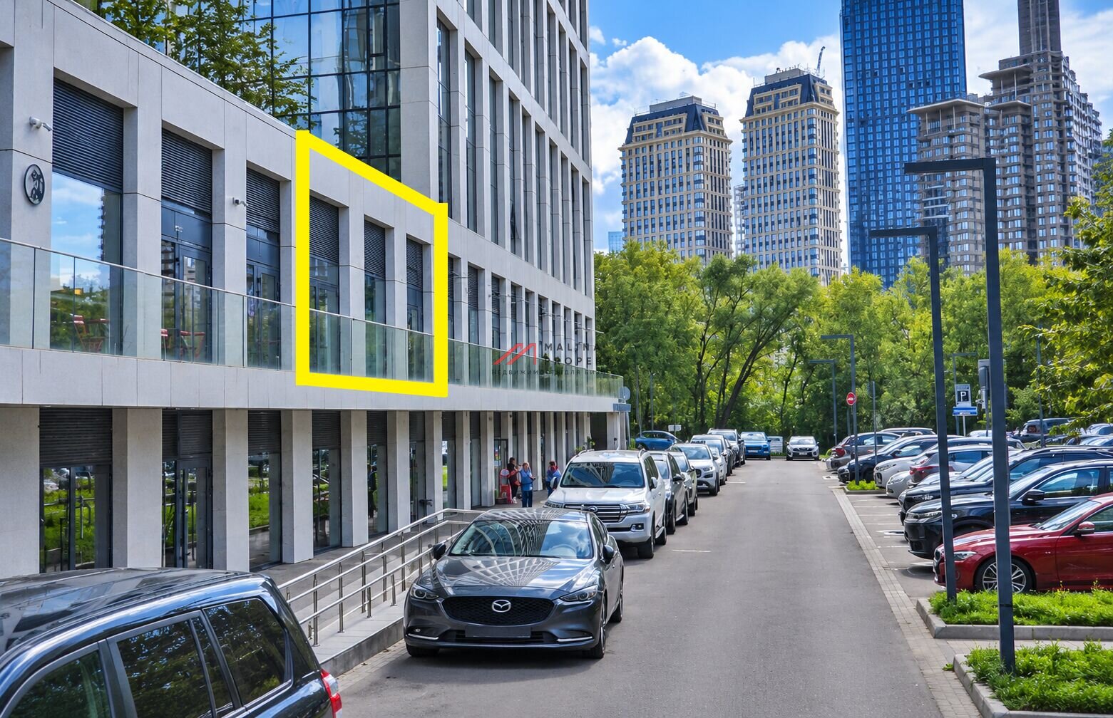 Продажа торгового помещения в ЖК "Небо" 