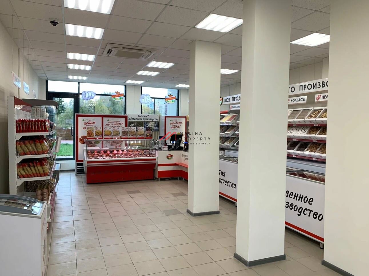 Продажа помещения с арендатором магазином "Ермолино"