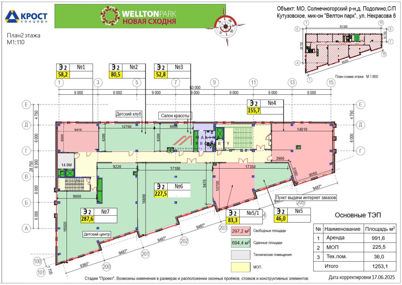 Продажа торгового центра Welton Park