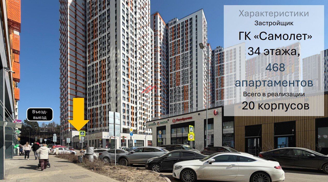 Продажа торгового помещения в ЖК Спутник
