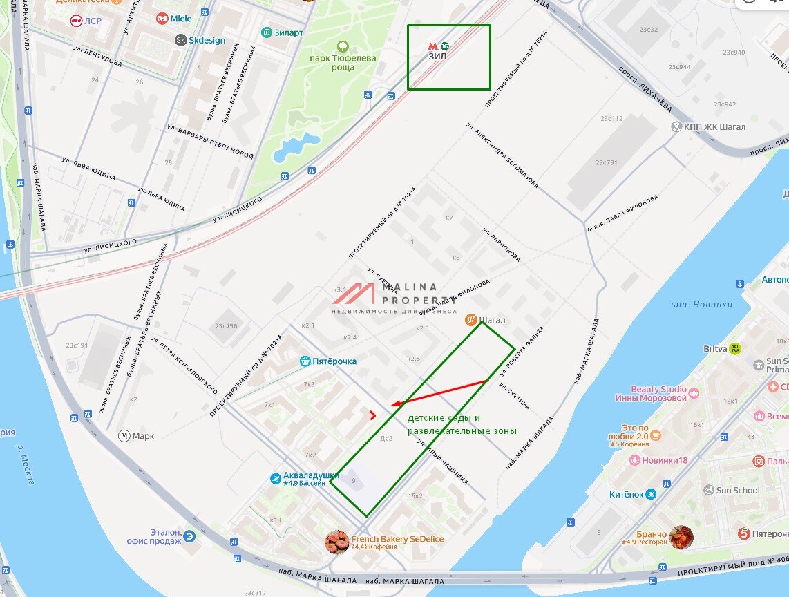 Аренда углового помещения в центре ЖК «Шагал»