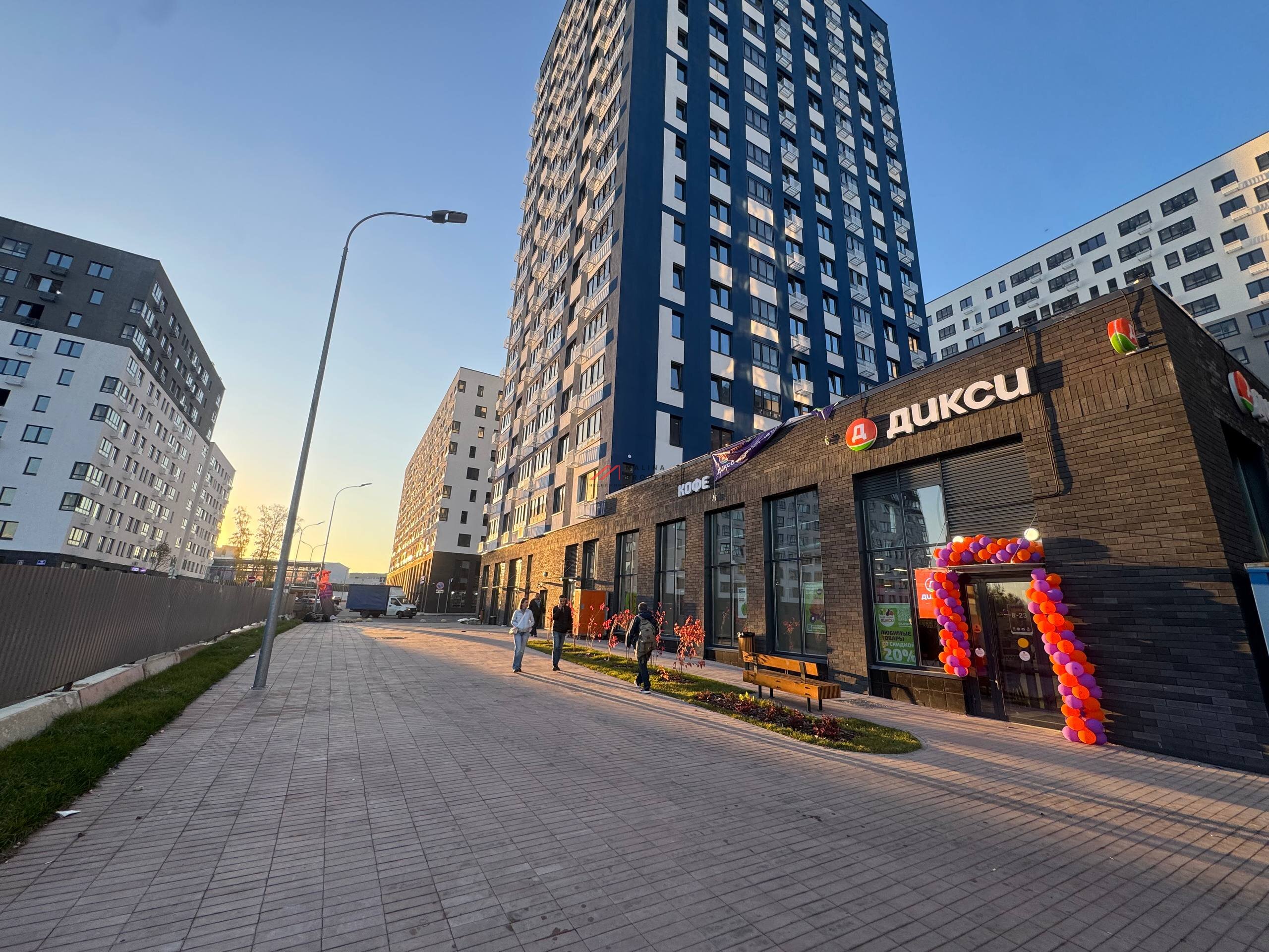 Продажа помещения с арендатором Дикси в ЖК "Дзен-кварталы" 