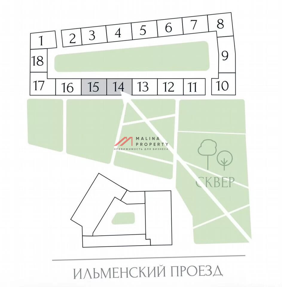Аренда торгового помещения в ЖК «Дмитровское небо»
