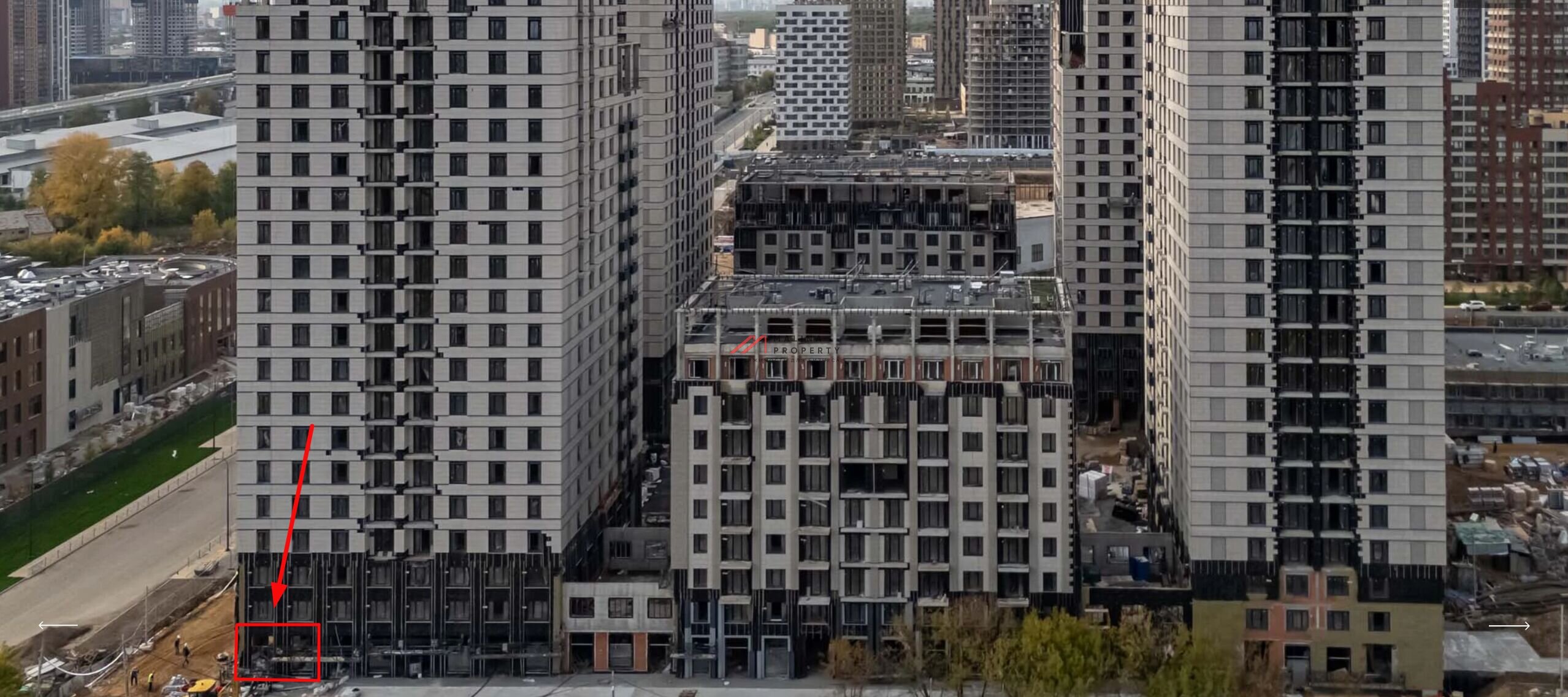 Продажа углового помещения в ЖК «Квартал Метроном»