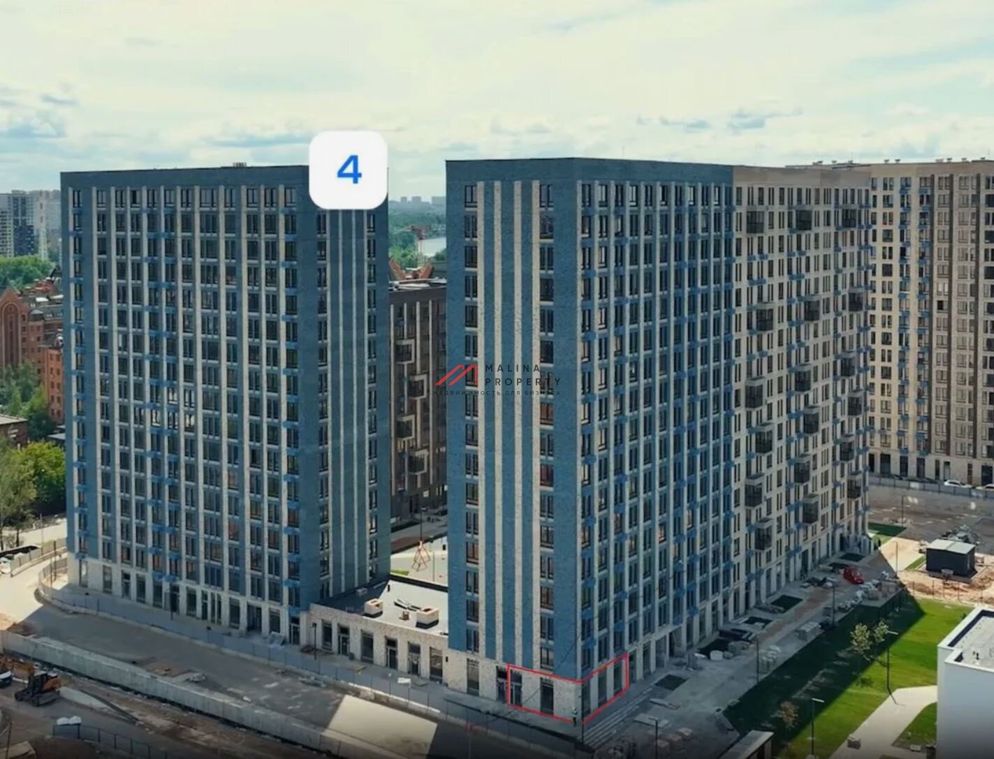 Продажа торгового помещения в ЖК «Квартал Ивакино»