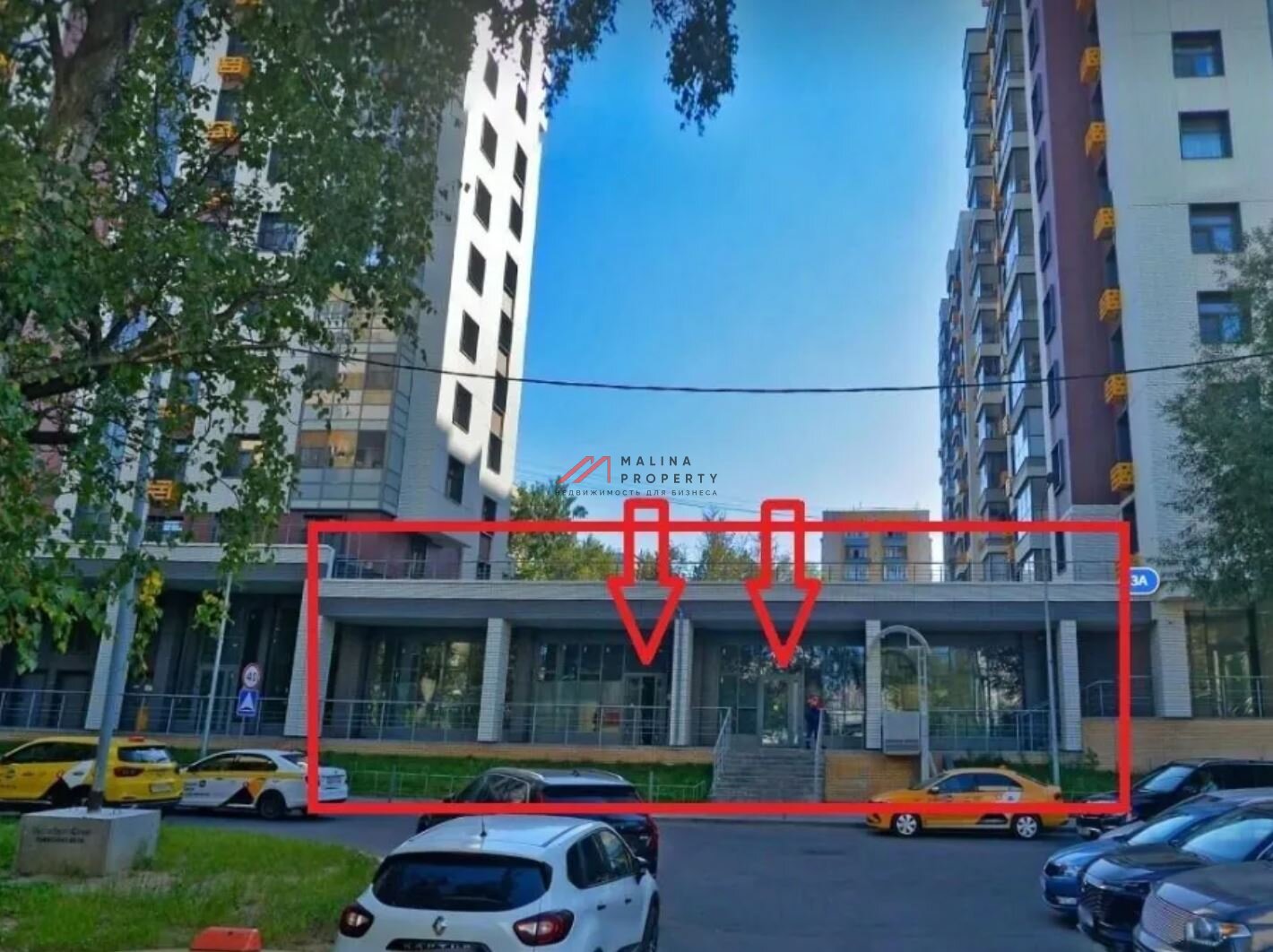 Продажа торгового помещения в новом доме на Кантемировской