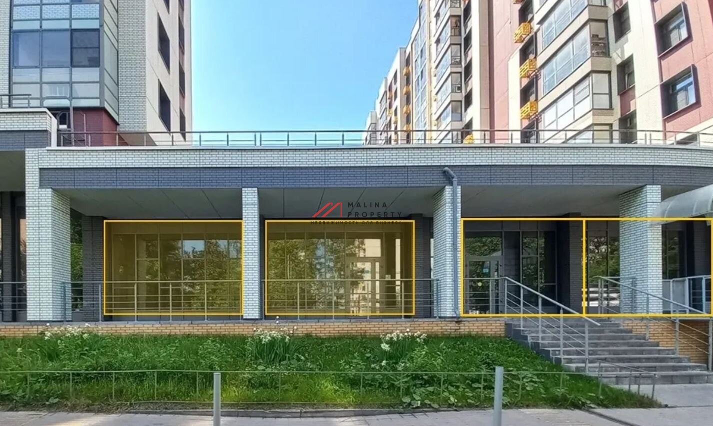 Продажа торгового помещения в новом доме на Кантемировской