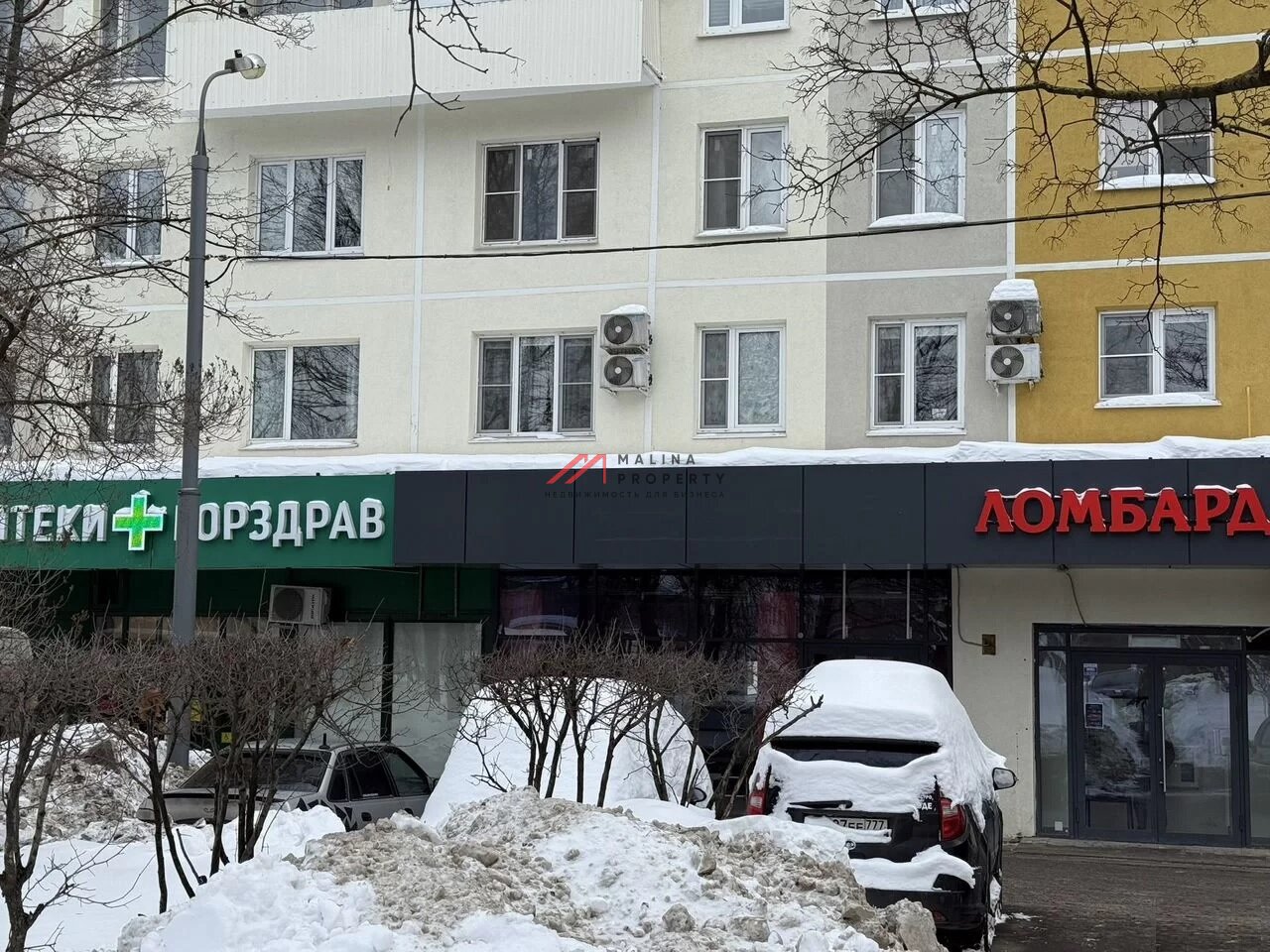 Аренда торгового помещения в плотном спальнике 