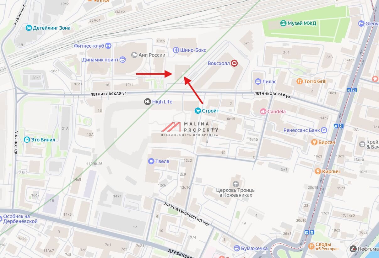 Продажа торгового помещения в жилом комплексе "Voxhall" 