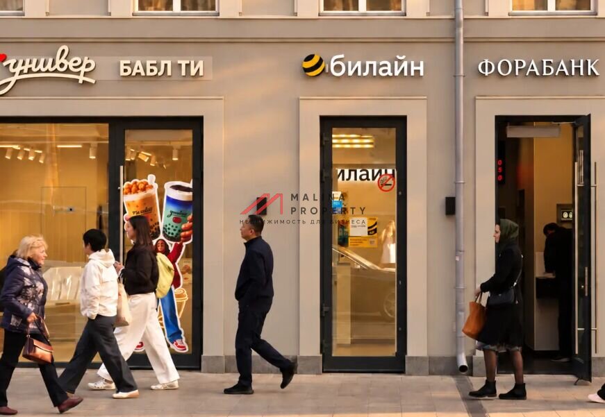 Продажа торгового помещения с арендатором у м. Китай-город