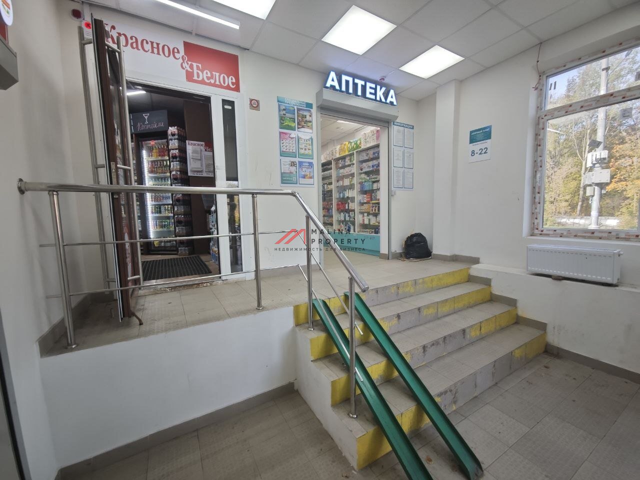 Продажа помещения с аптекой Планета здоровья. Окупаемость 10,4 лет.