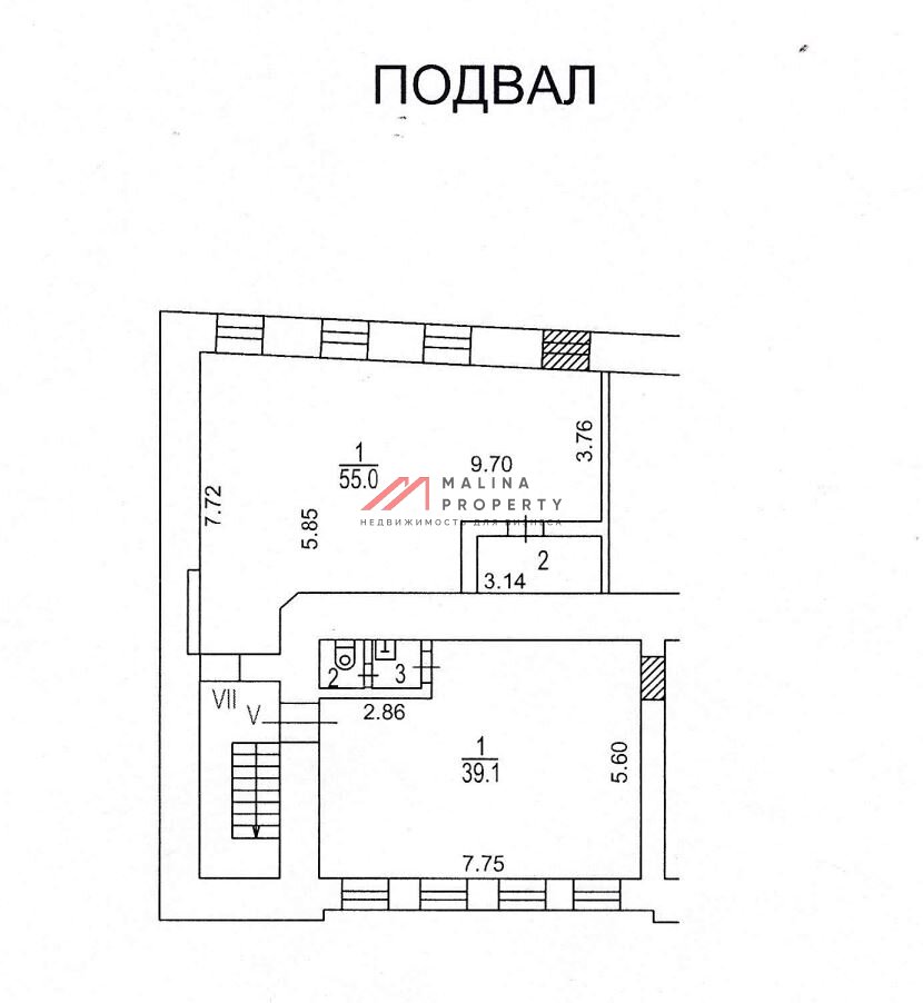 Продажа нежилого помещения с арендатором на Смоленской. 