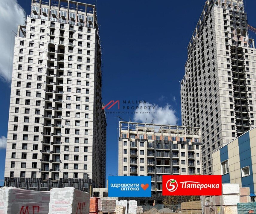 Продажа помещения с арендатором аптека в ЖК "Метроном" 