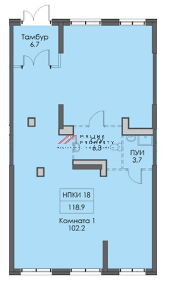 Продажа торгового помещения в ЖК "Кольская 8"