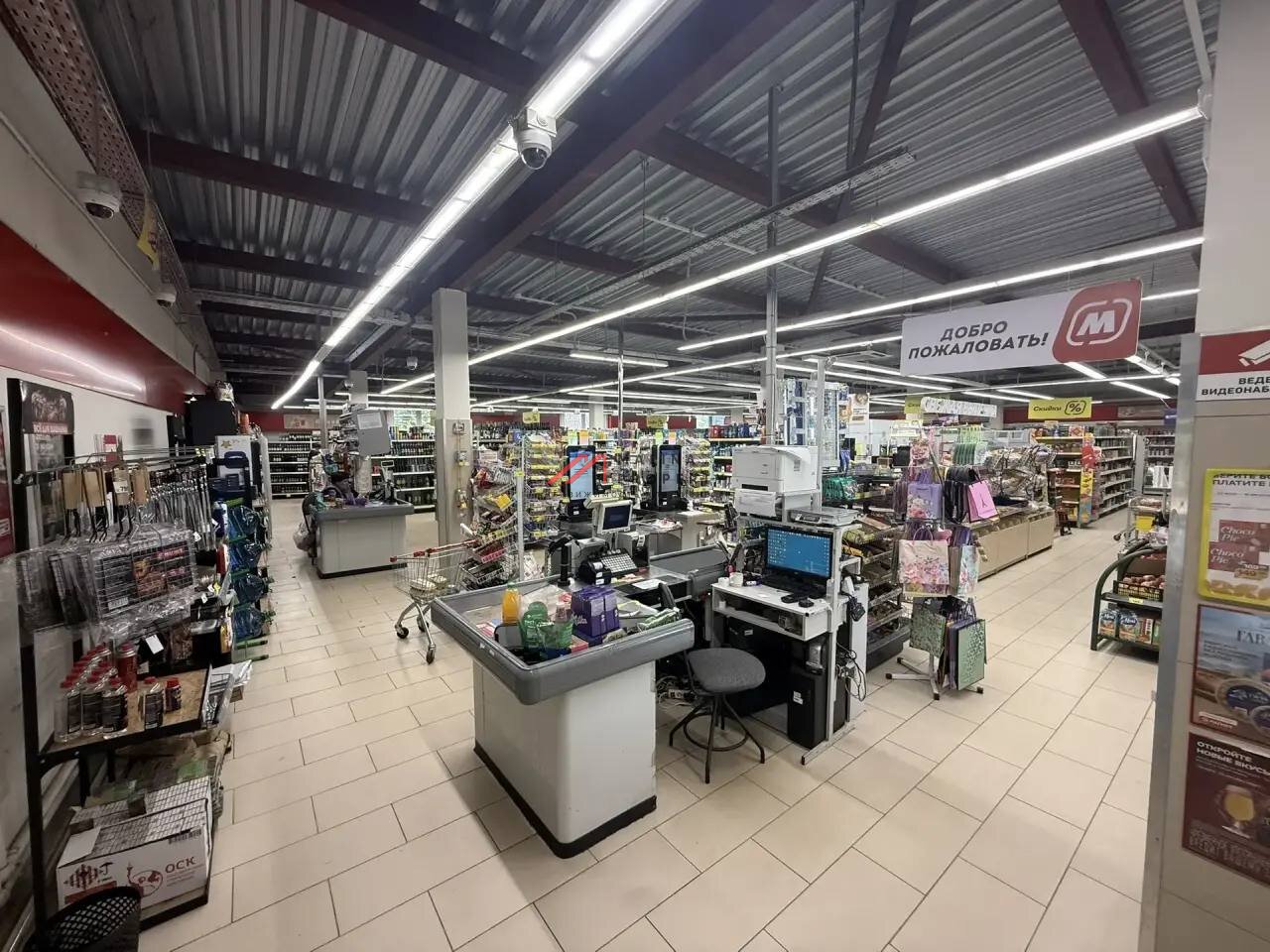 Продажа торгового здания с окупаемостью 9,5 года с супермаркетом Магнит