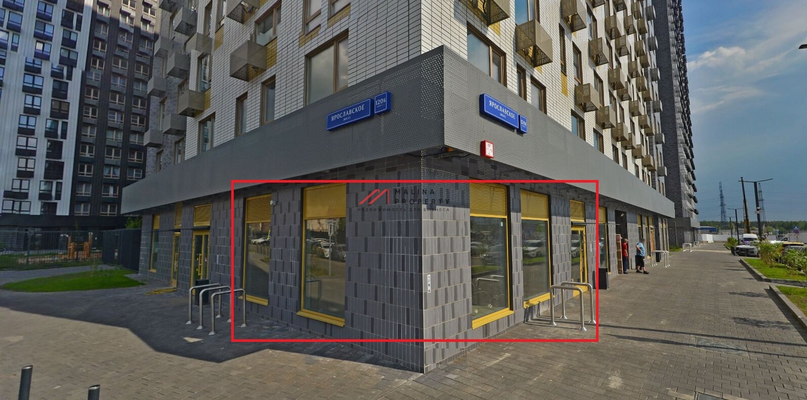 Аренда торгового помещения в ЖК "Ярославский квартал" 