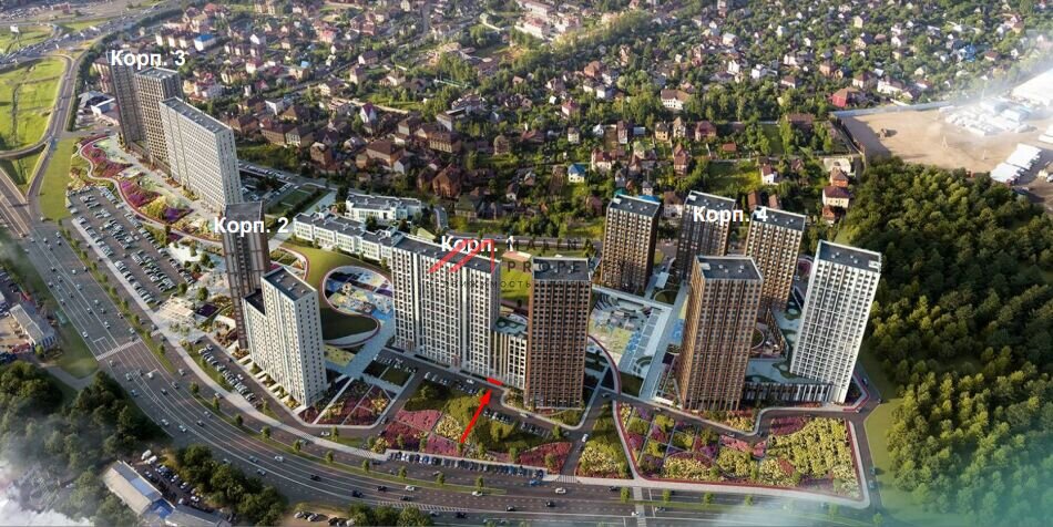 Аренда торгового помещения в ЖК "Квартал Румянцево"