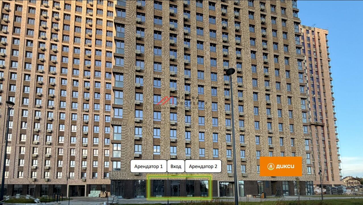 Аренда торгового помещения в ЖК "Тропарево парк" 