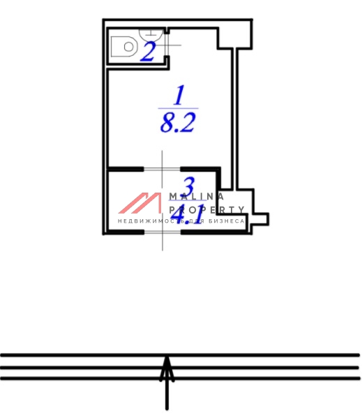 Продажа торгового помещения в 30 метрах от выхода из метро "Бабушкинская"