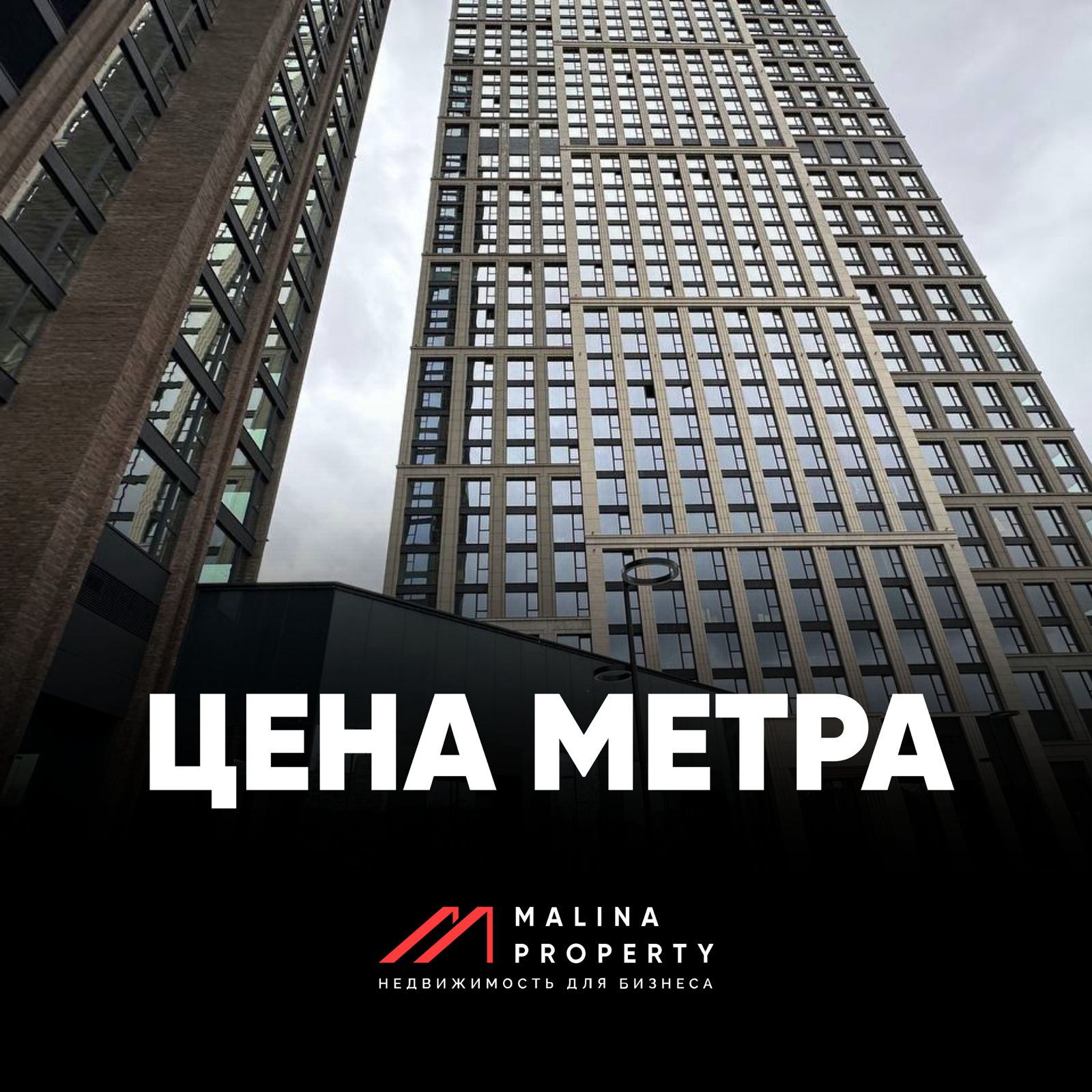 Цена метра.