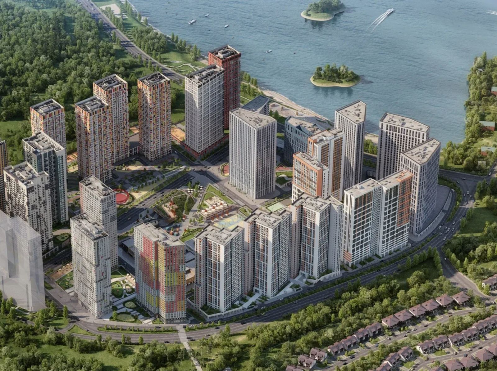 ЖК «Спутник» — жилой комплекс от которого кружится голова 