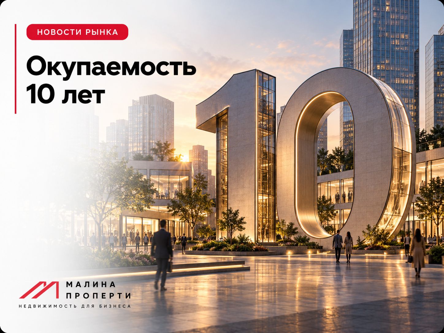 Окупаемость 10 лет