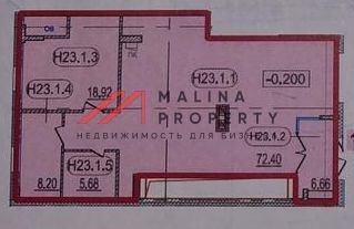 Аренда торгового помещения в ЖК "Наследие"
