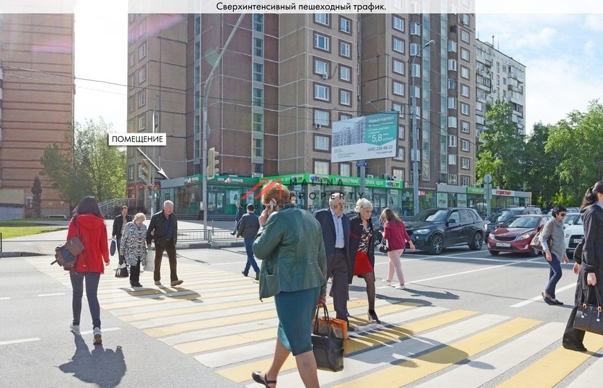 Продажа торгового помещения в 30 метрах от выхода из метро "Бабушкинская"