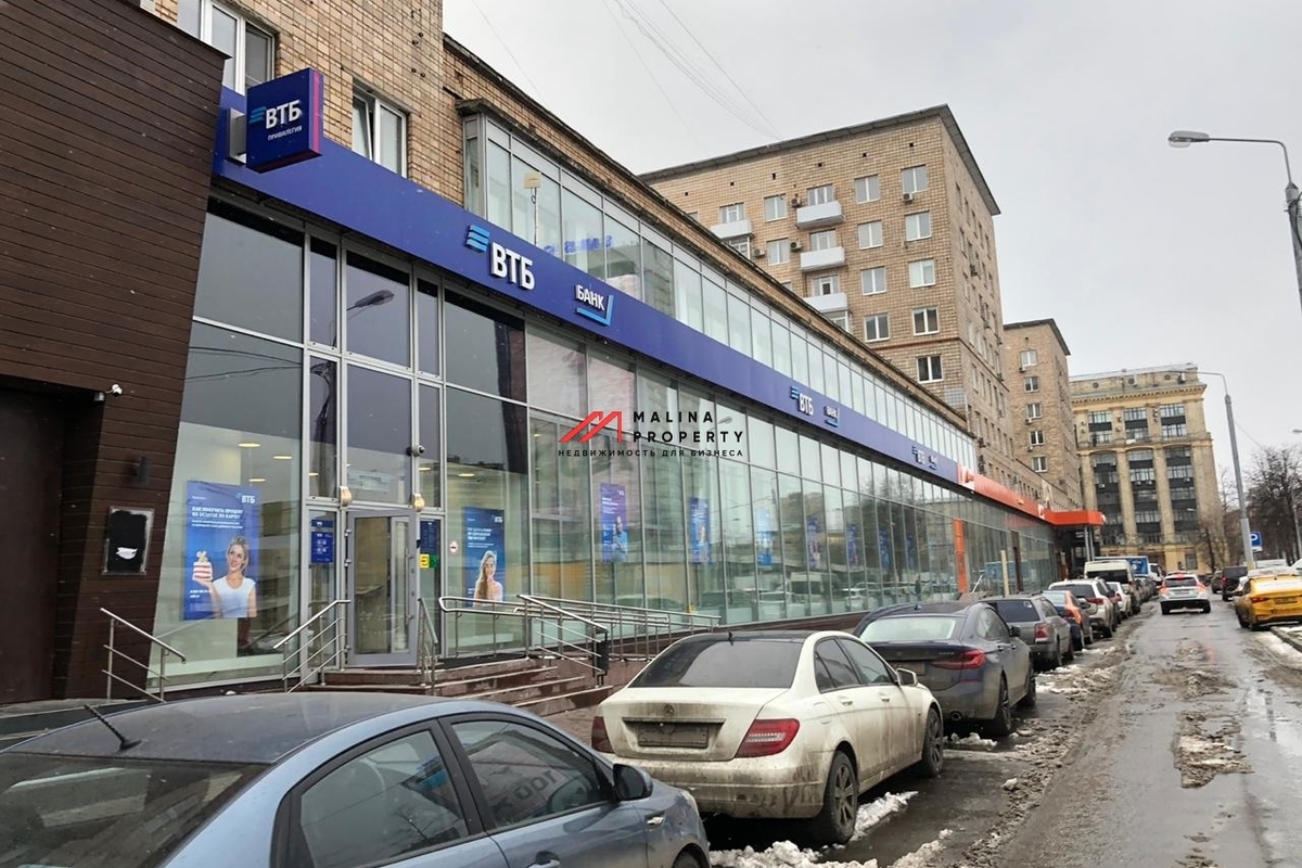 Продажа торгового помещения с арендатором банк ВТБ 