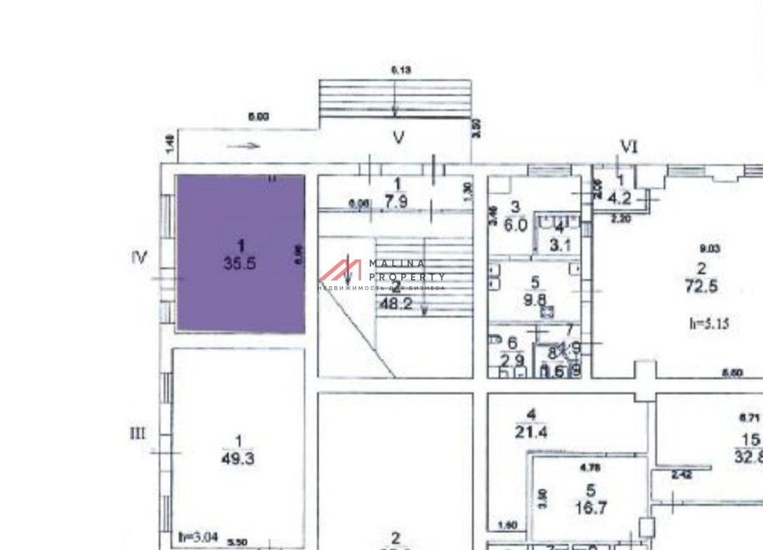 Аренда торгового помещения у метро Бульвар Рокоссовского