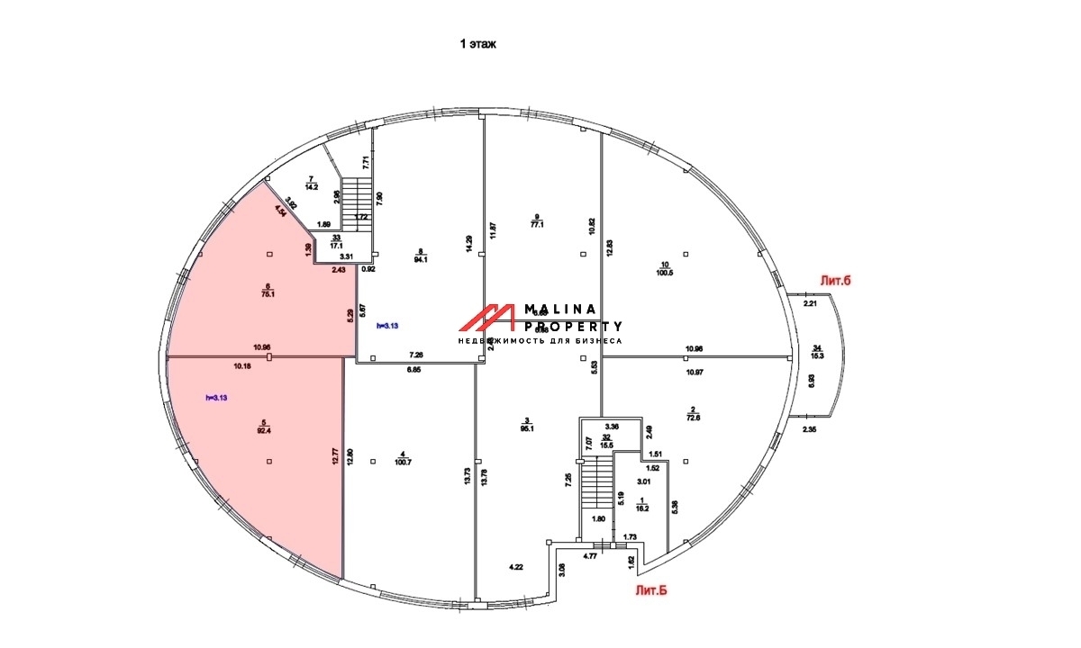 Продажа помещения с Арендатором "Ярче"