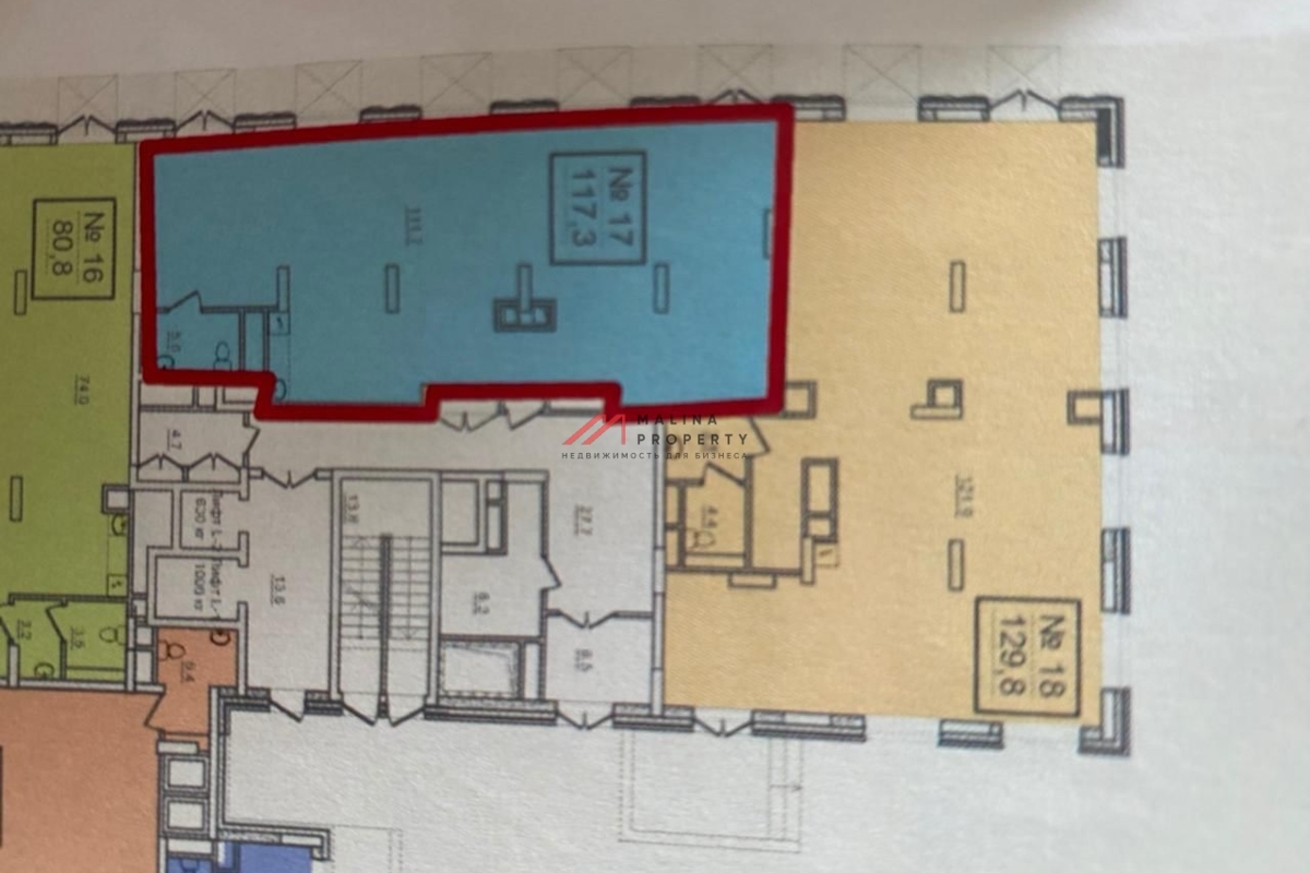Аренда торгового помещения в новостройке
