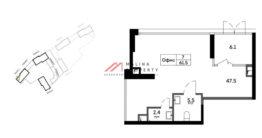 Продажа помещения в жилом комплексе "EVER"