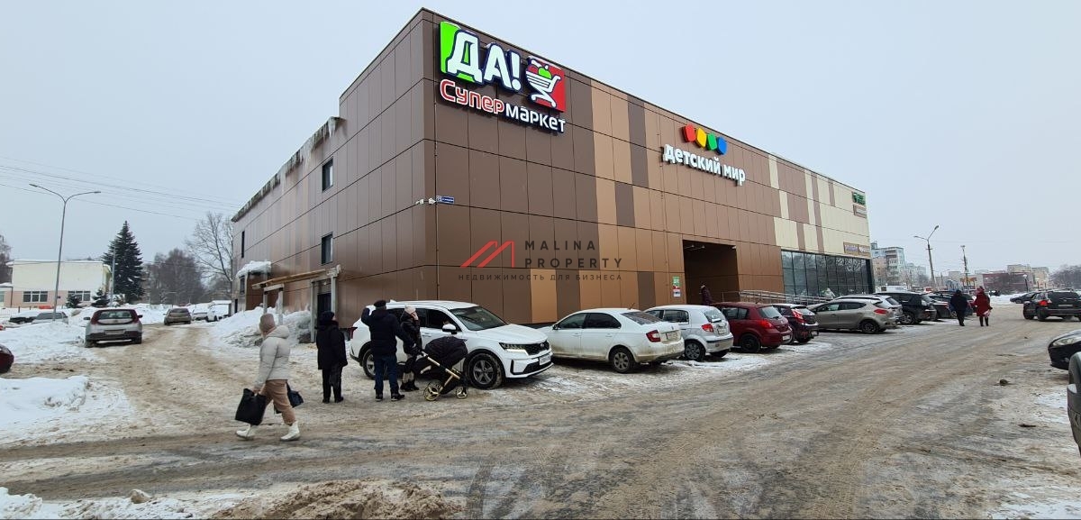 Продажа торгового здания с арендаторами в Егорьевске 