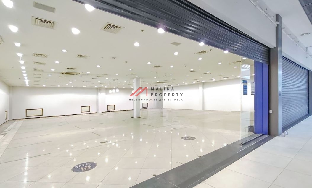 Аренда торгового помещения в ТЦ Вэйпарк